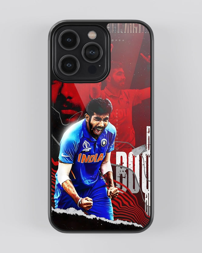 Cricket Mobile Cover (Jasprit Bumrah)