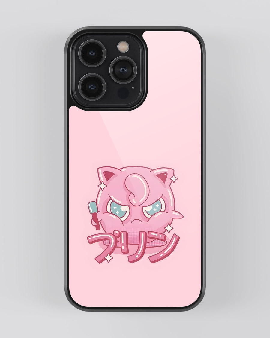 Cartoon Glass Mobile Cover