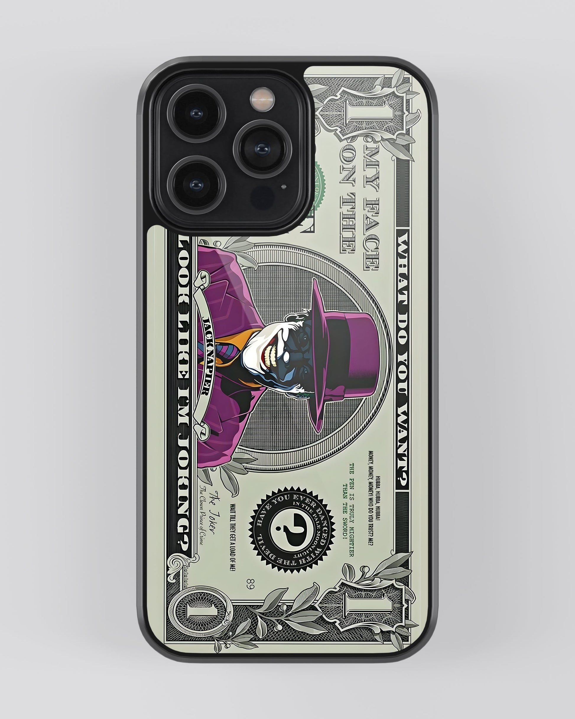 Dollar Glass Mobile Cover