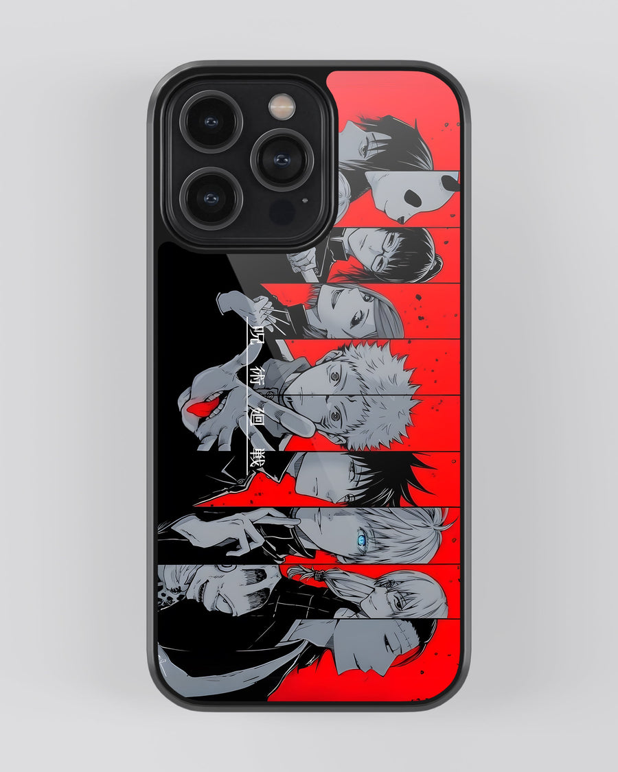 Jujutsu Kaisen Glass Mobile Cover