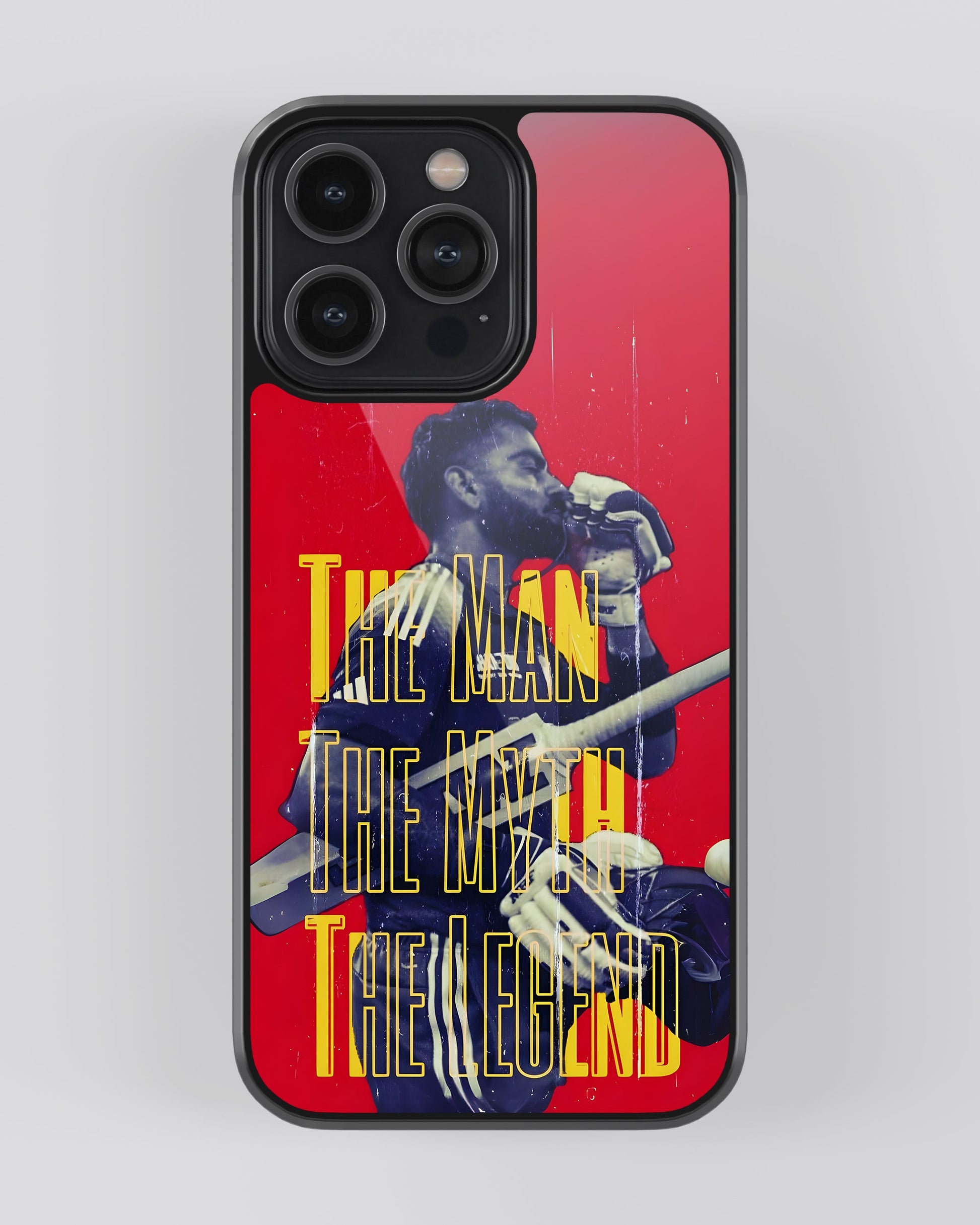 Cricket Glass Mobile Cover