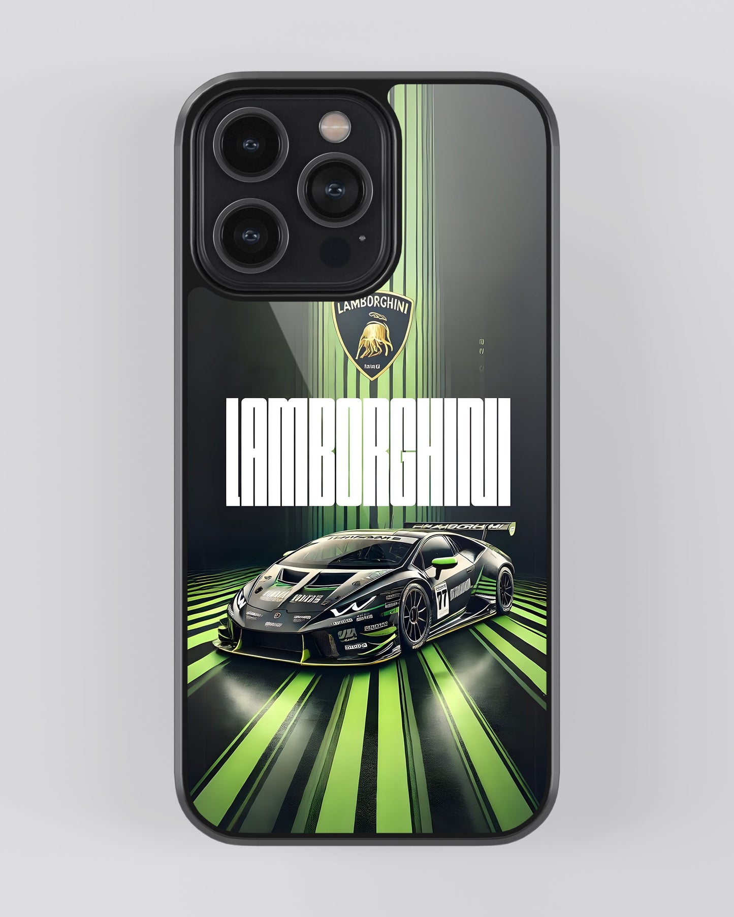 Sports Car Glass Mobile Cover