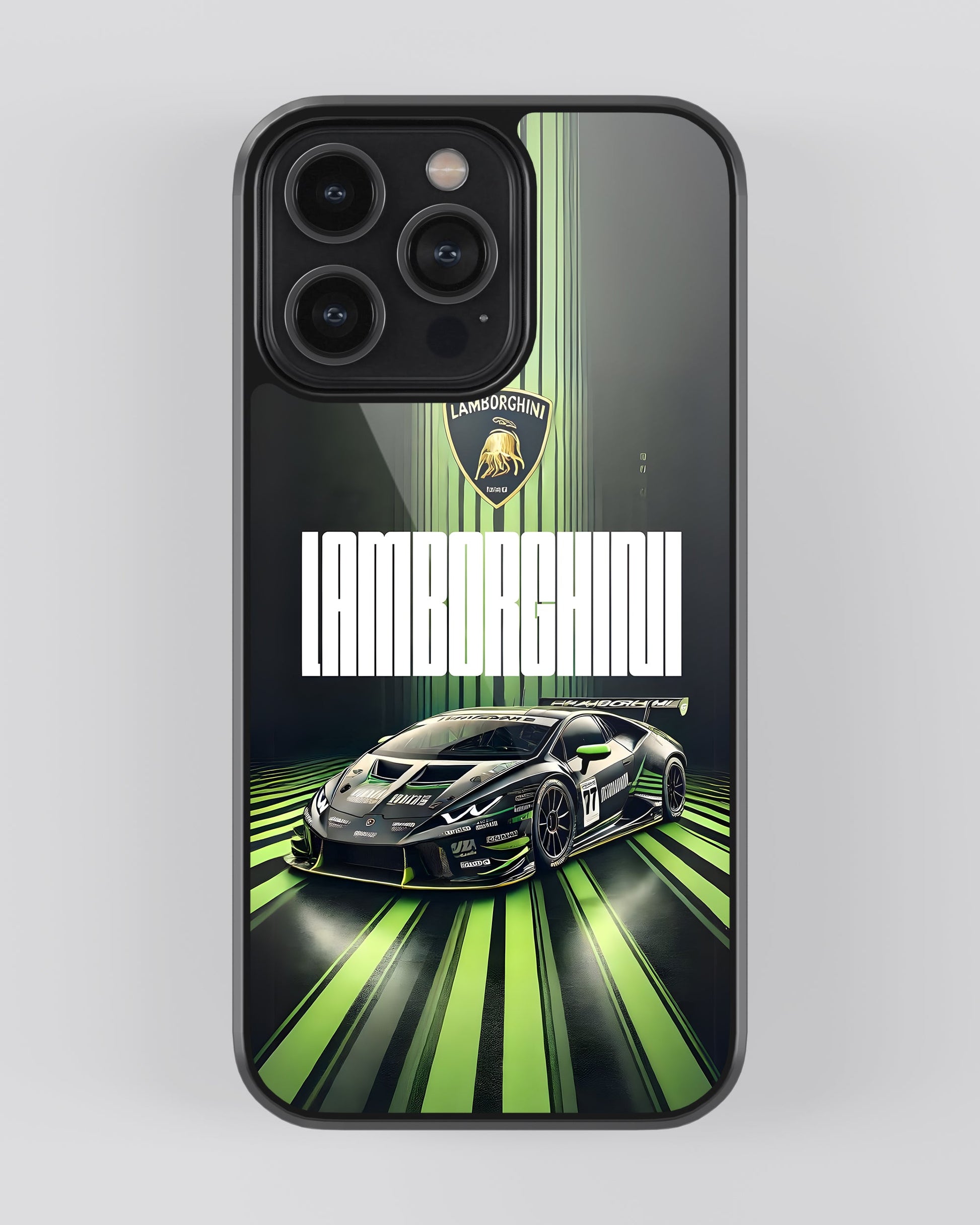 Sports Car Glass Mobile Cover