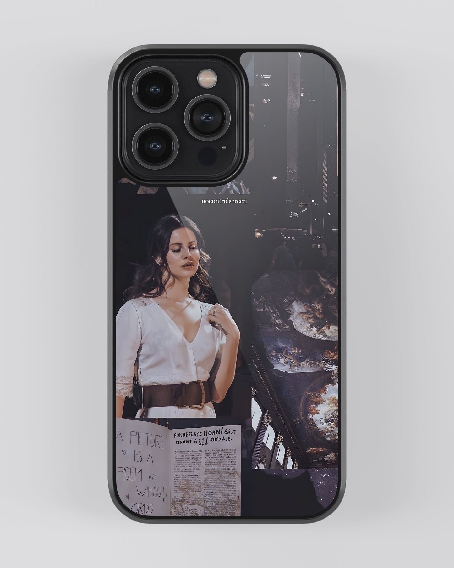 Singers Glass Mobile Cover