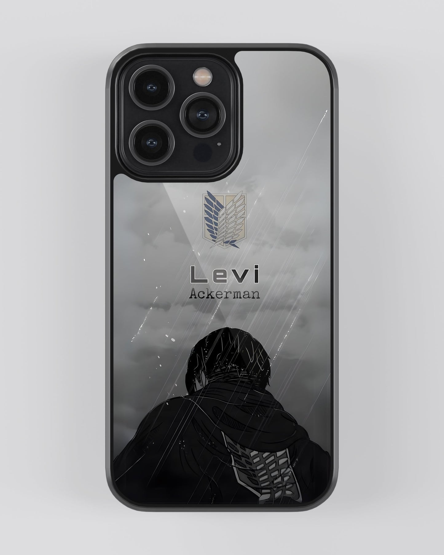 Attack On Titan Glass Mobile Cover