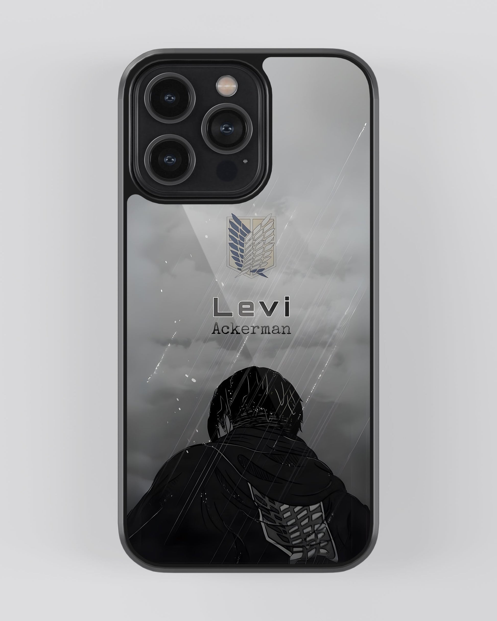 Attack On Titan Glass Mobile Cover