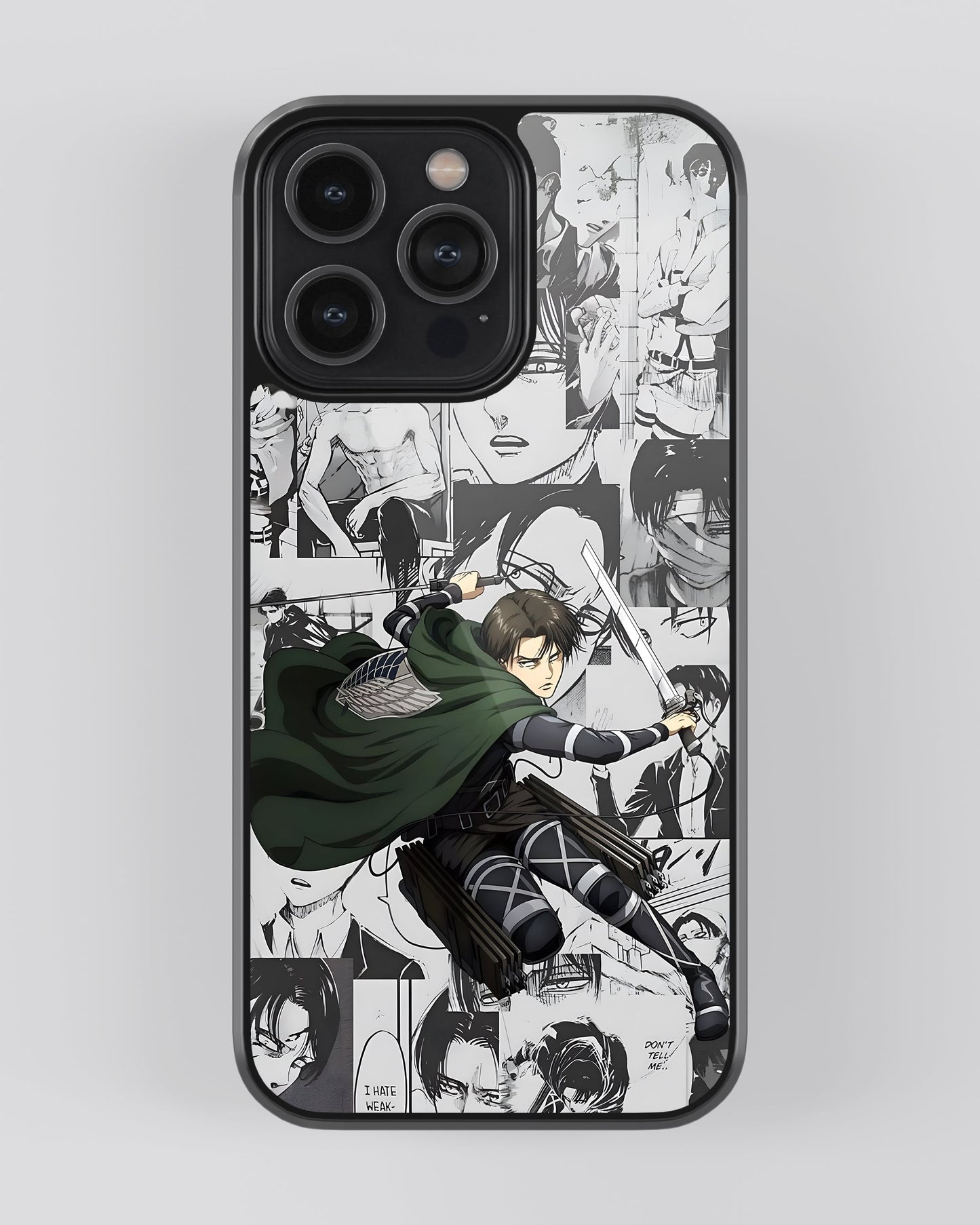 Attack On Titan Glass Mobile Cover