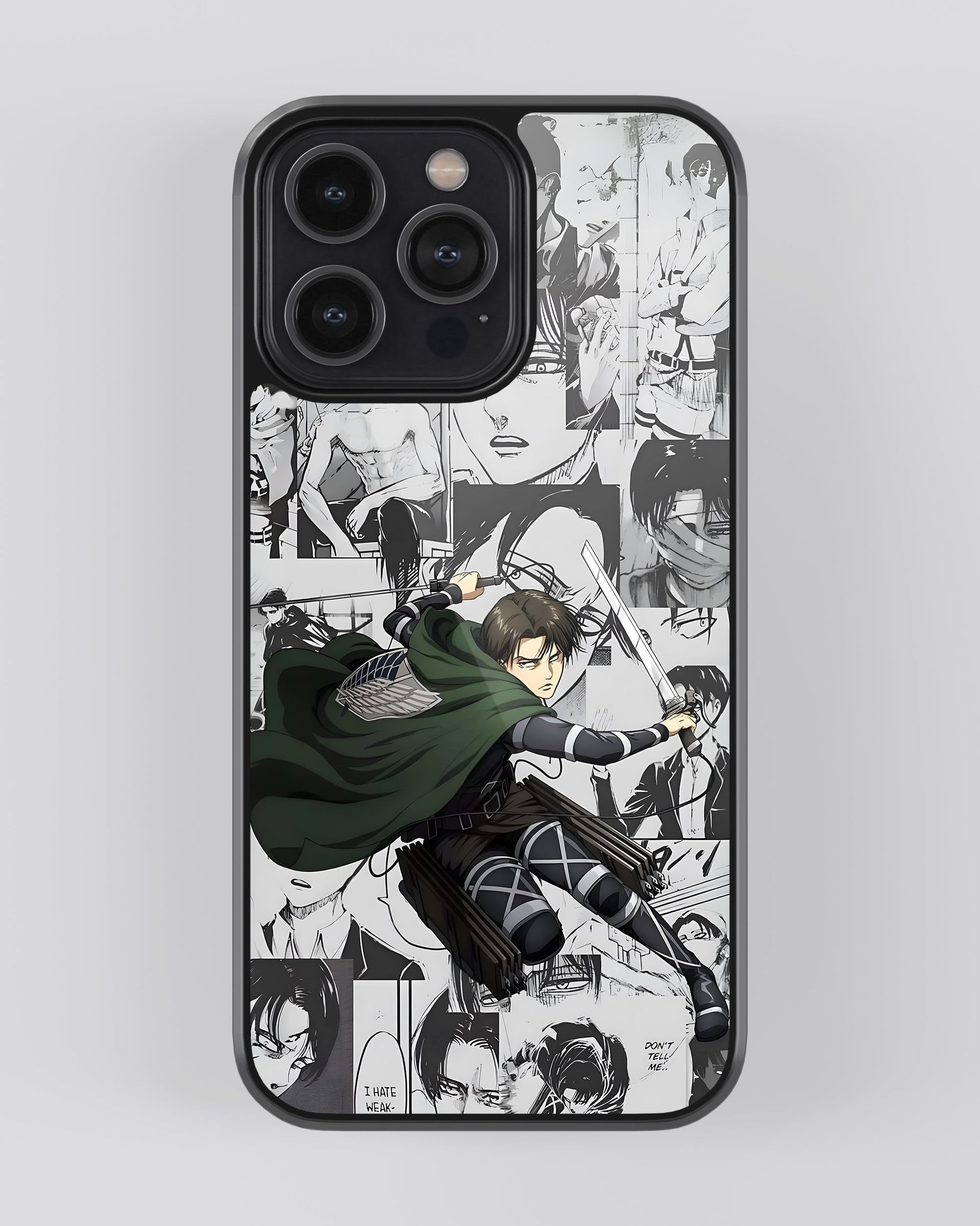 Attack On Titan Glass Mobile Cover