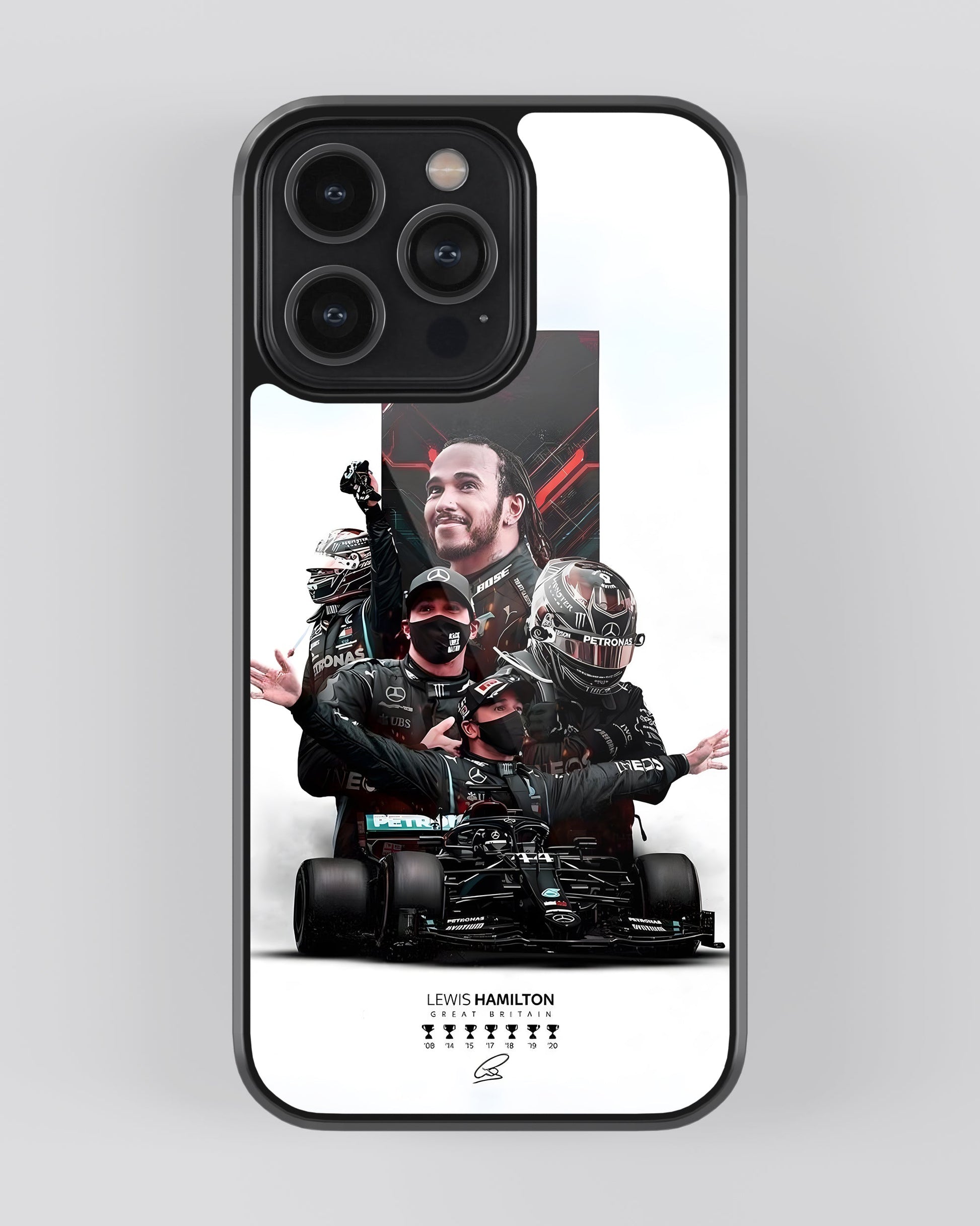Formula 1 Glass Mobile Cover
