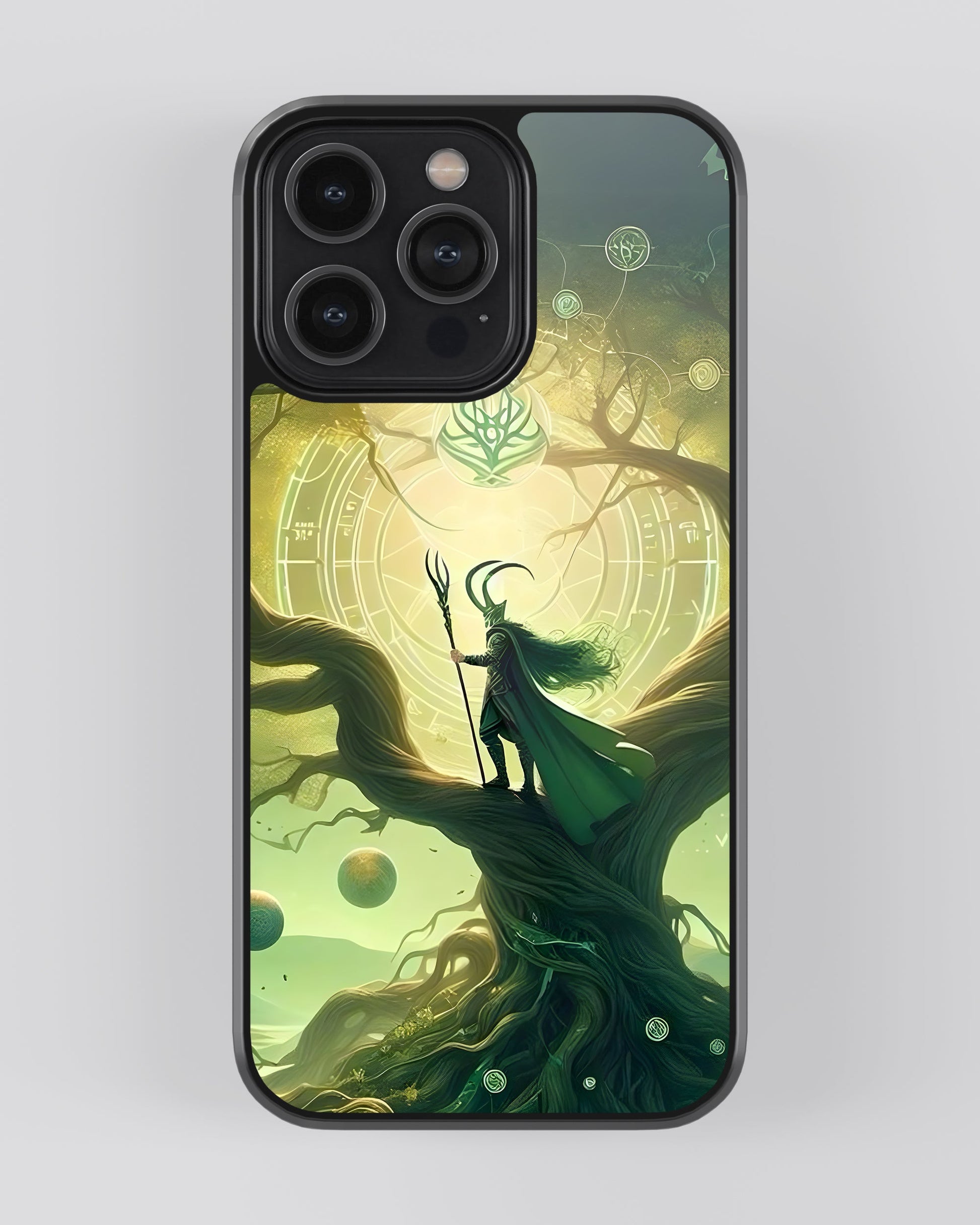 Marvel Glass Mobile Cover