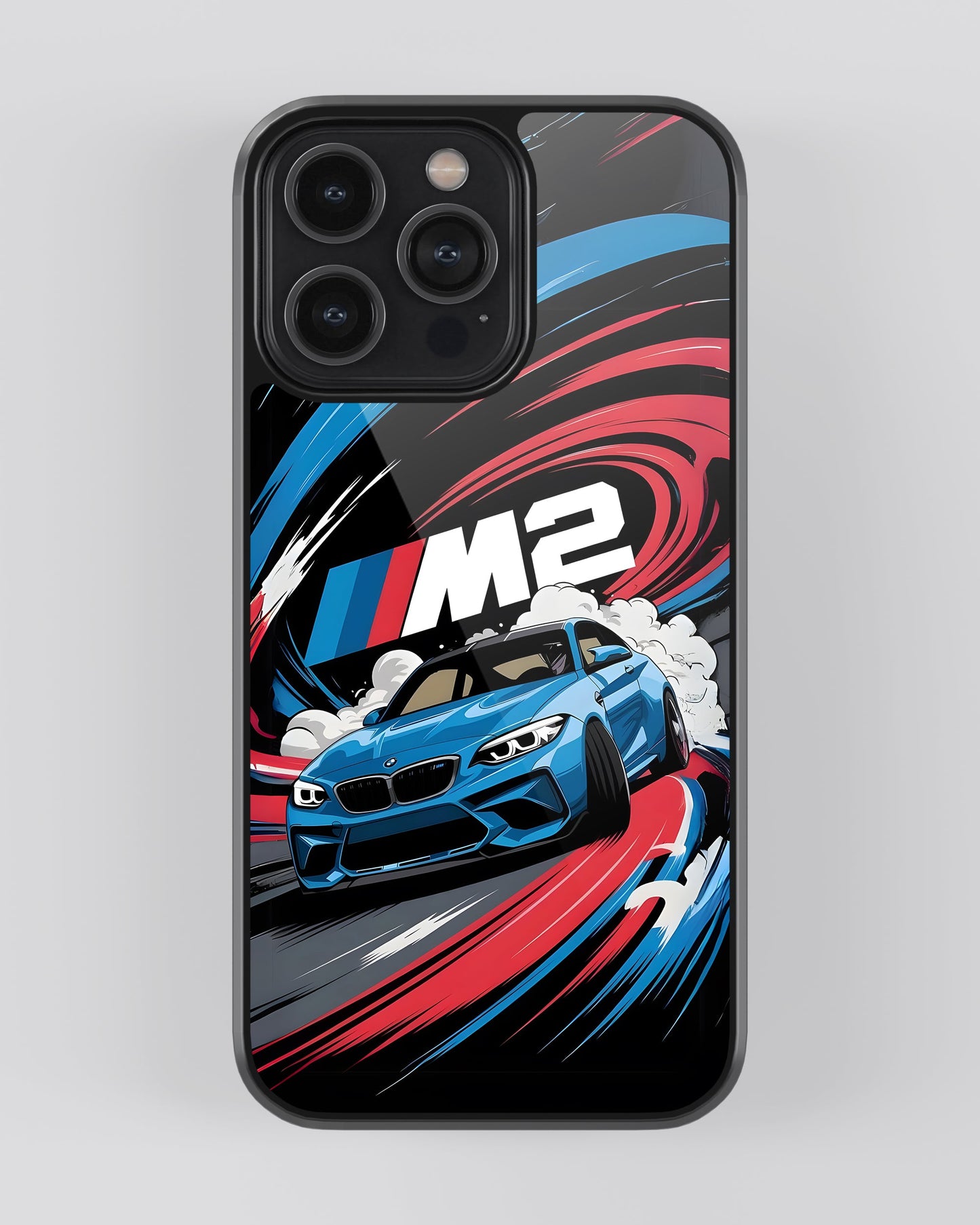Sports Car Glass Mobile Cover
