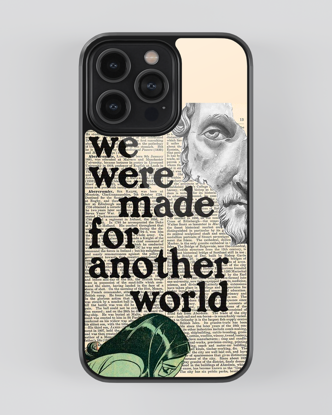 Whispers On Papers Mobile Cover (Made for Another World)