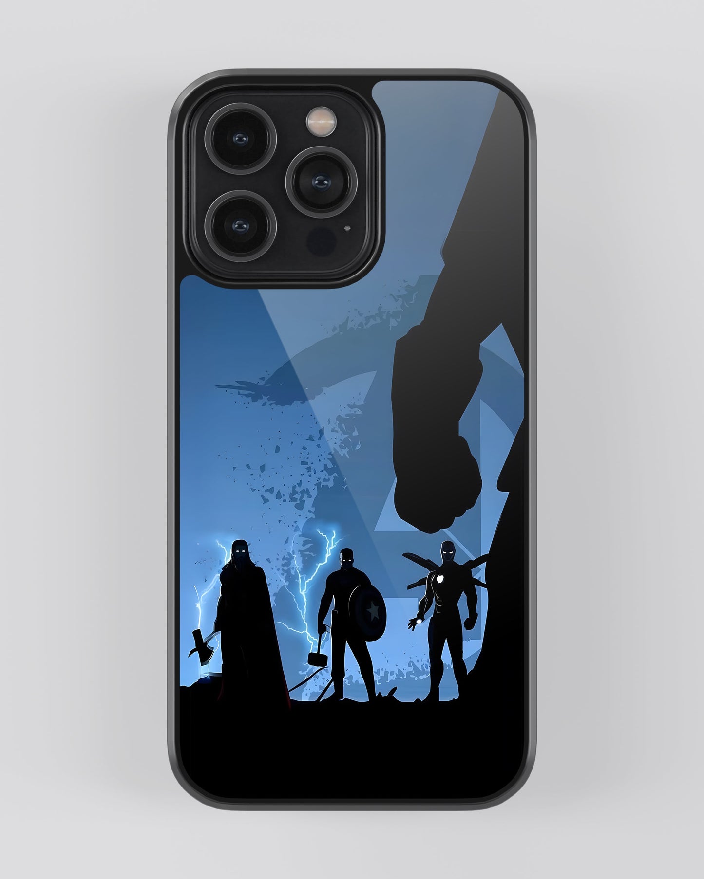 Marvel Glass Mobile Cover