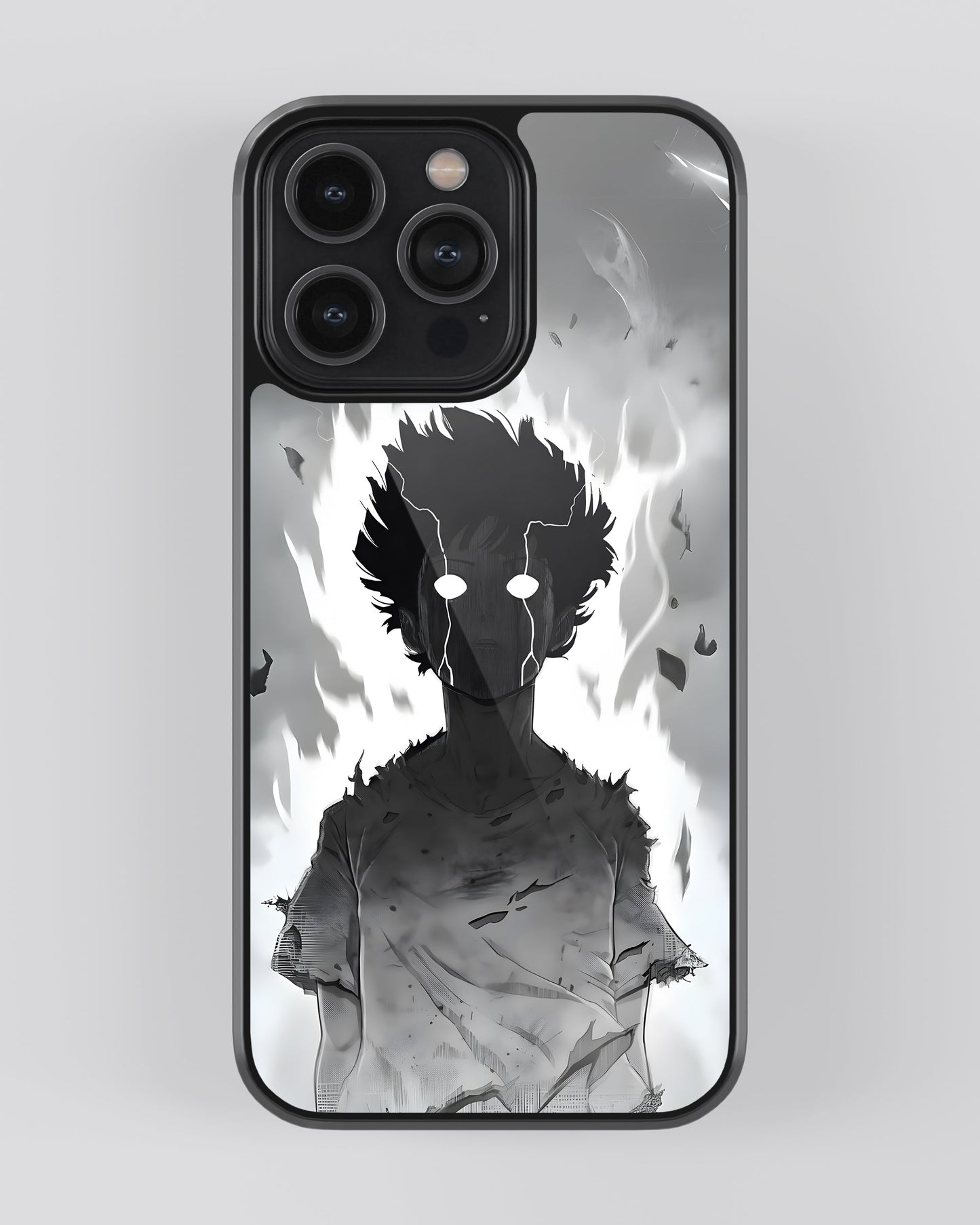 Mob Psycho Glass Mobile Cover