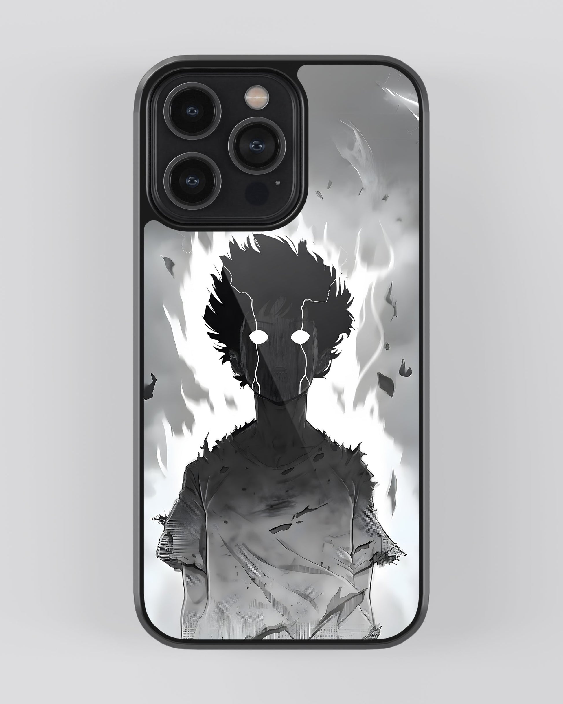 Mob Psycho Glass Mobile Cover