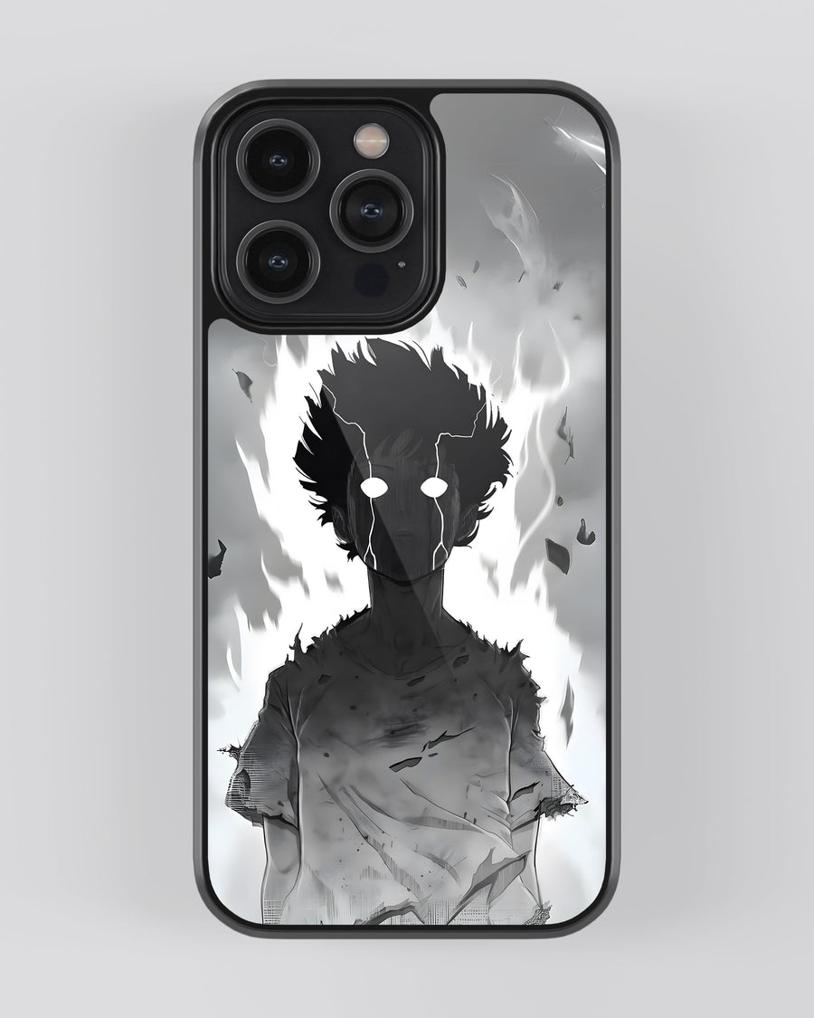 Mob Psycho Glass Mobile Cover