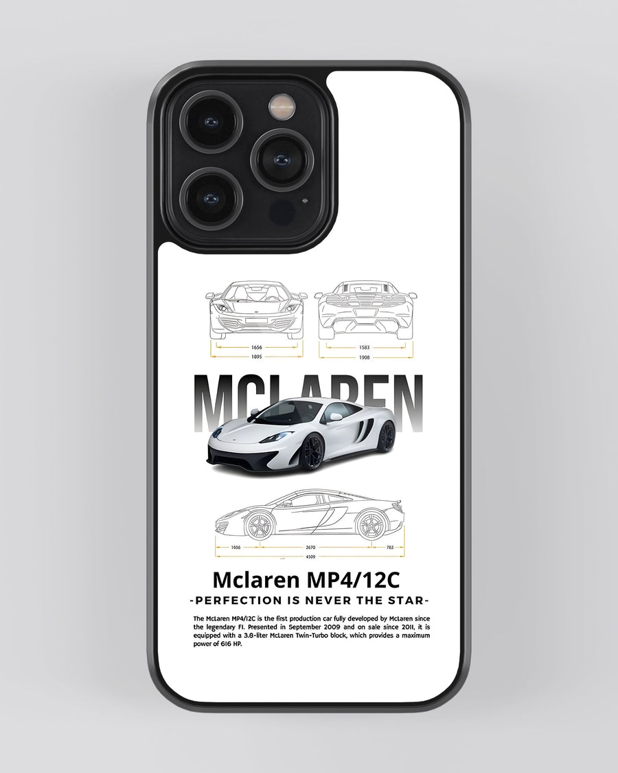 Sports Car Glass Mobile Cover
