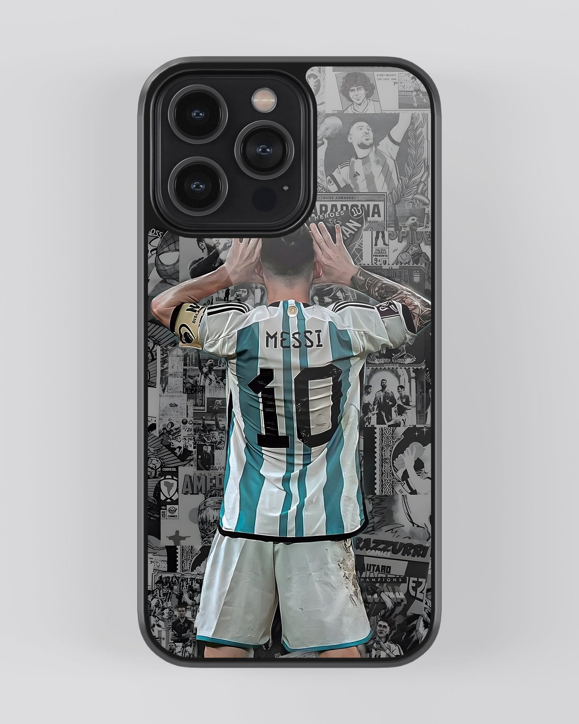 Football Glass Mobile Cover