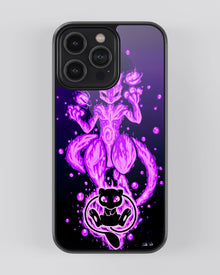 Cartoon Glass Mobile Cover