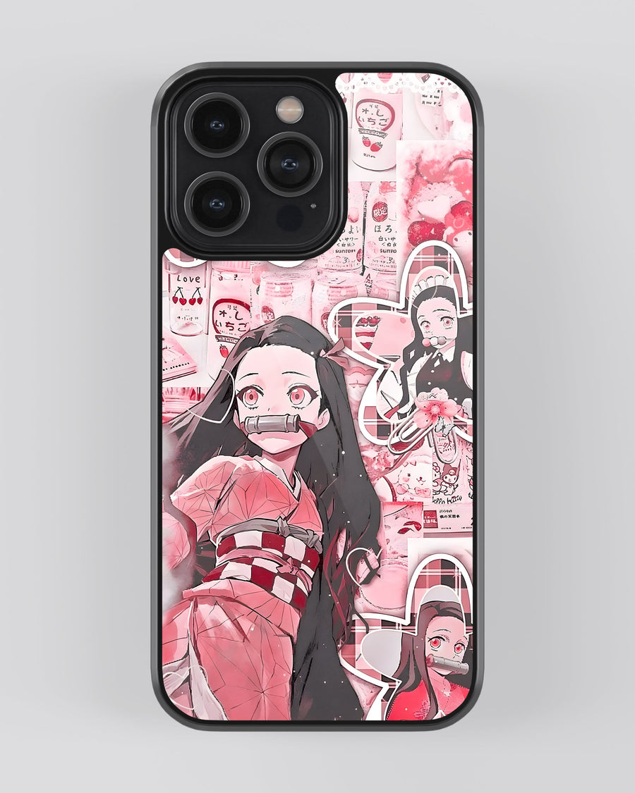 Demon Slayer Glass Mobile Cover