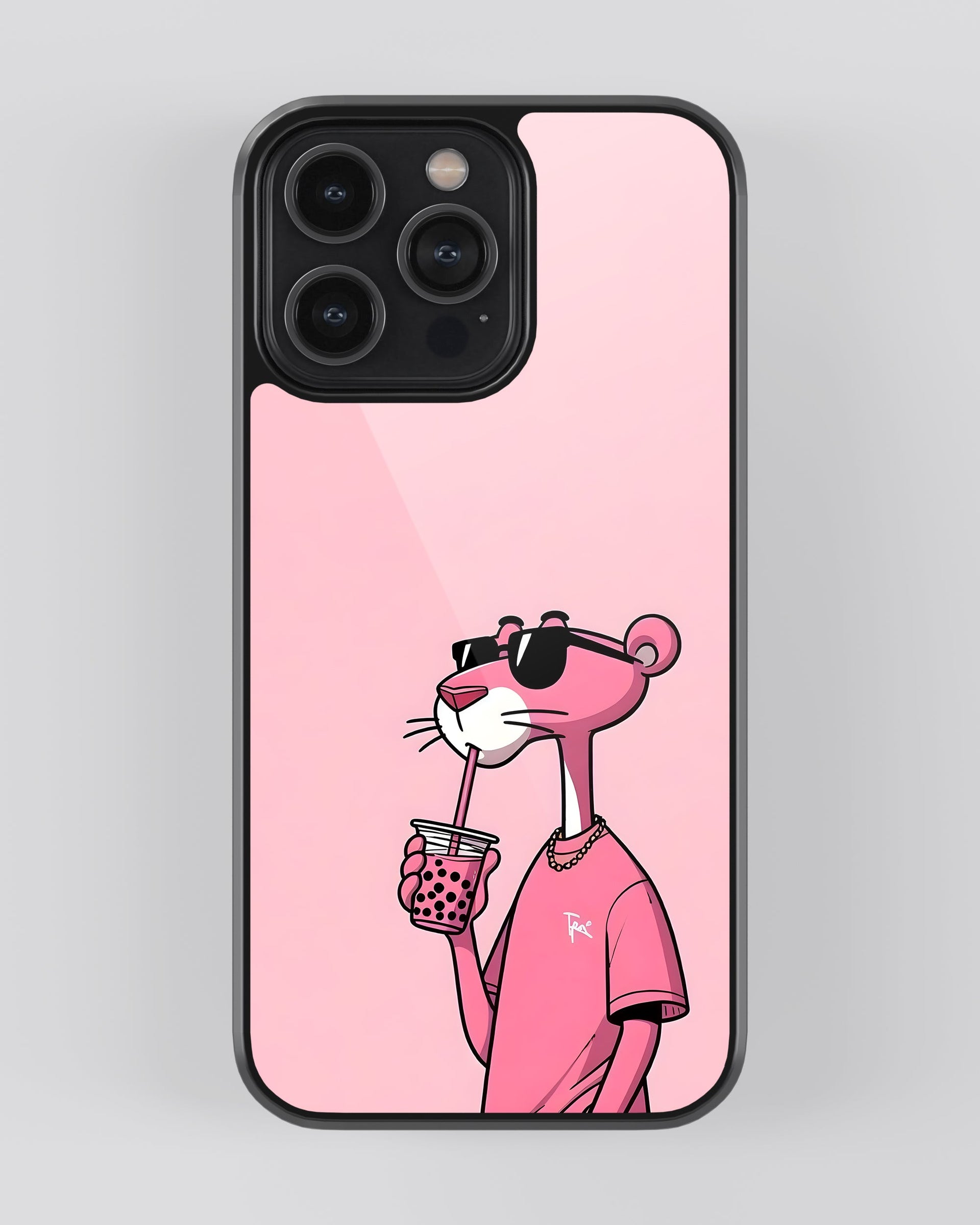 Cartoon Mobile Cover (Pink Panther)