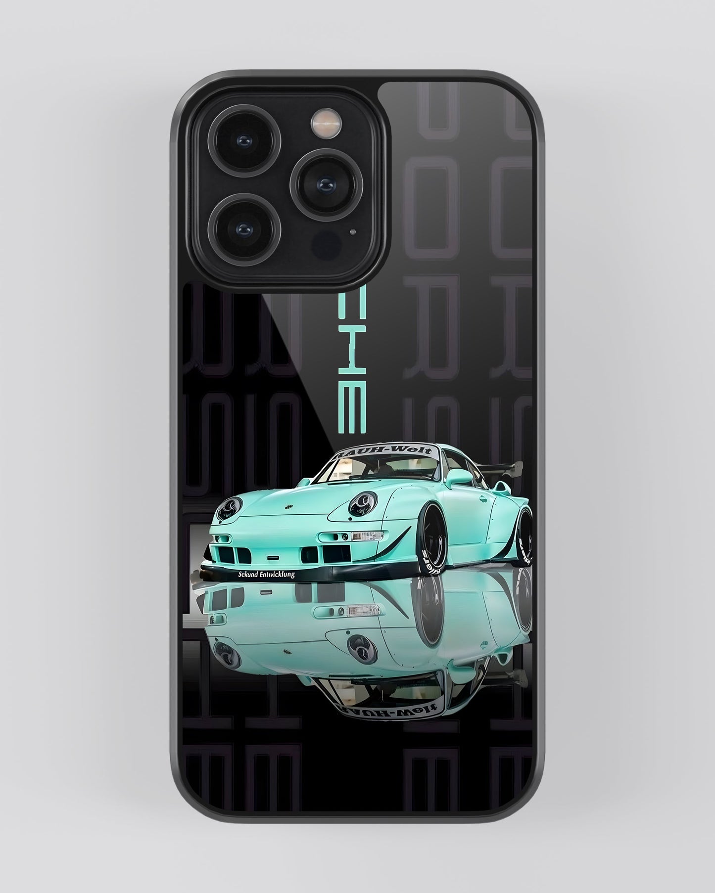 Sports Car Glass Mobile Cover
