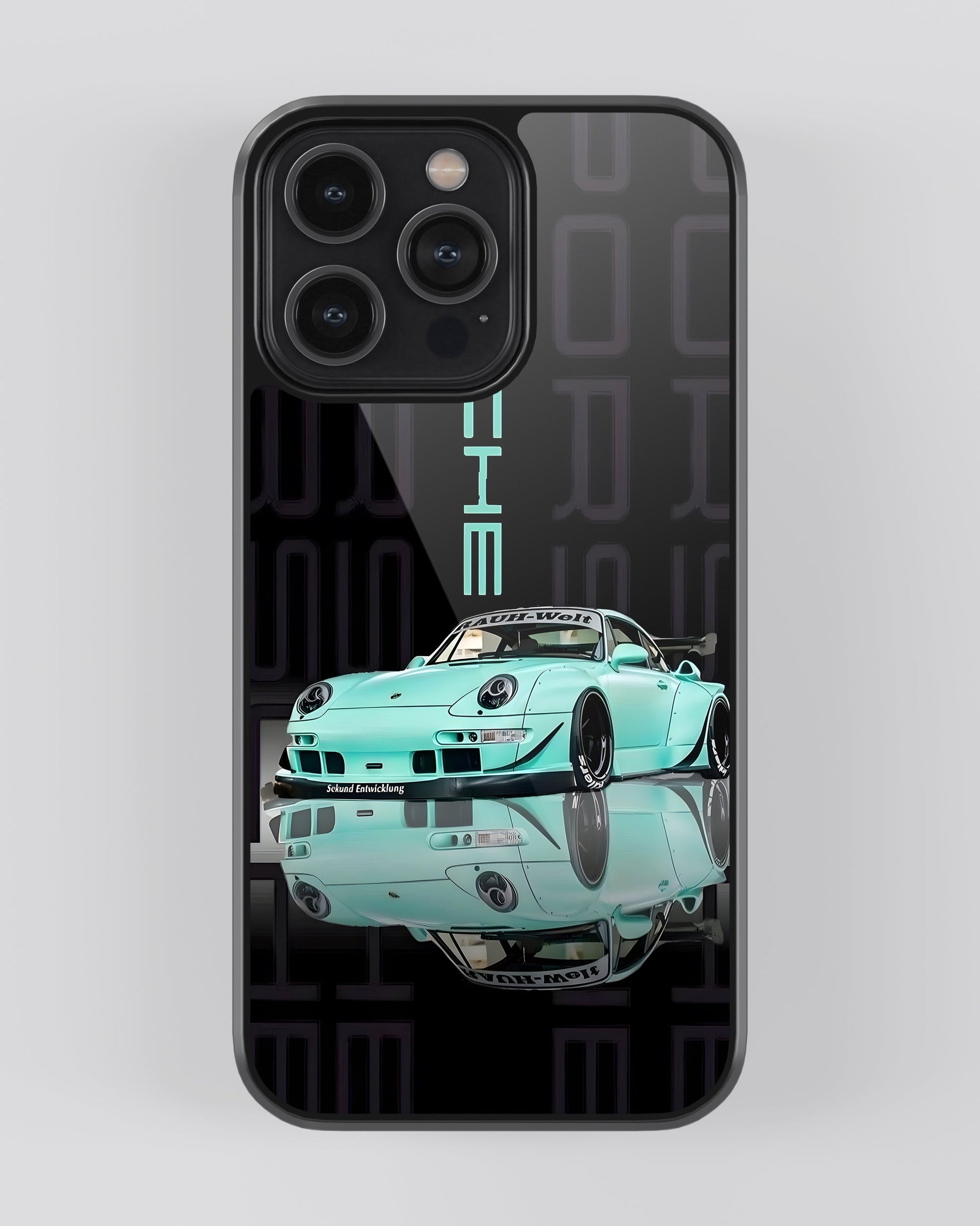 Sports Car Glass Mobile Cover