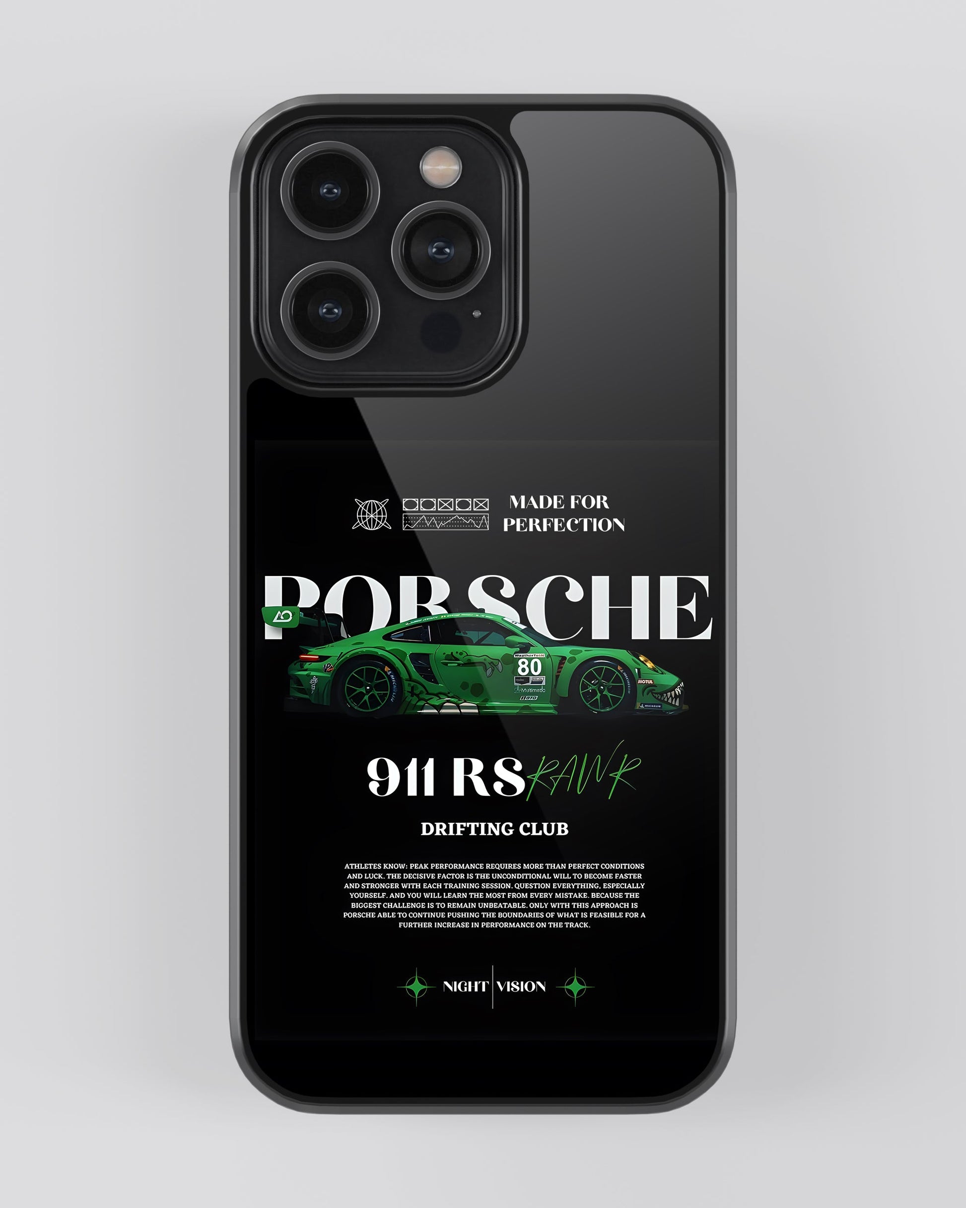 Sports Car Glass Mobile Cover