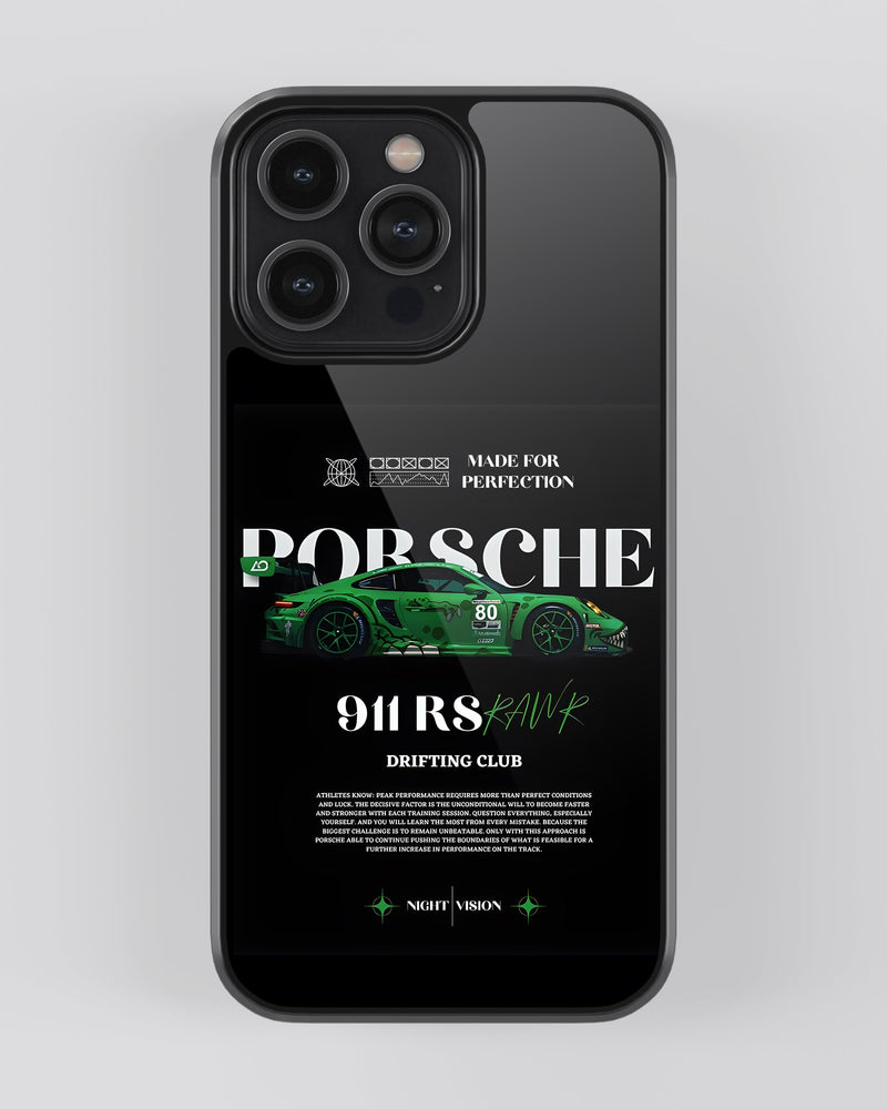 Sports Car Glass Mobile Cover