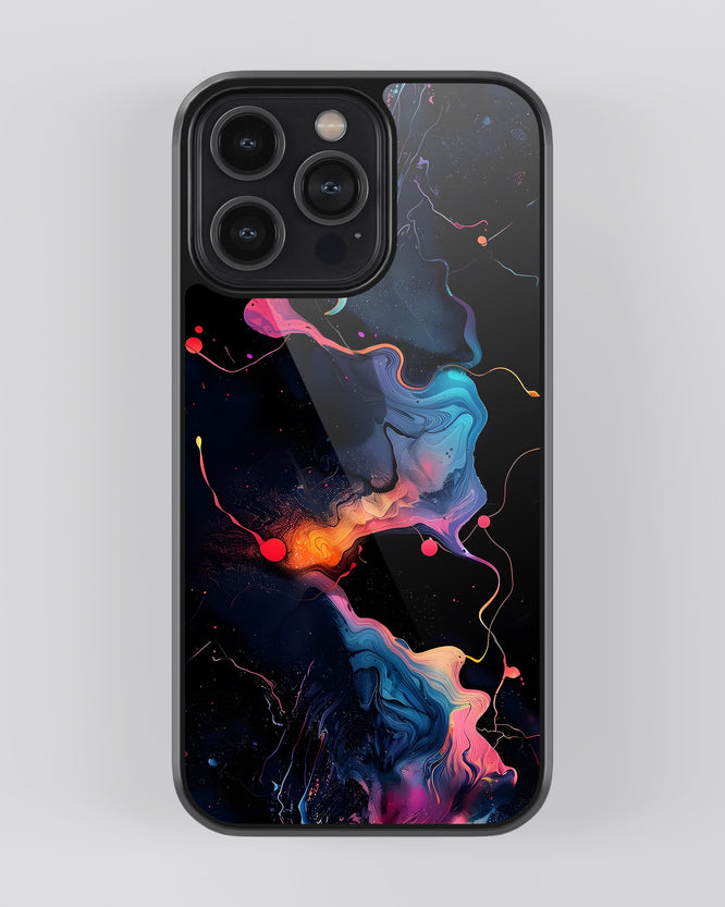 Marbel Mobile Cover (Rainbow Marbel)