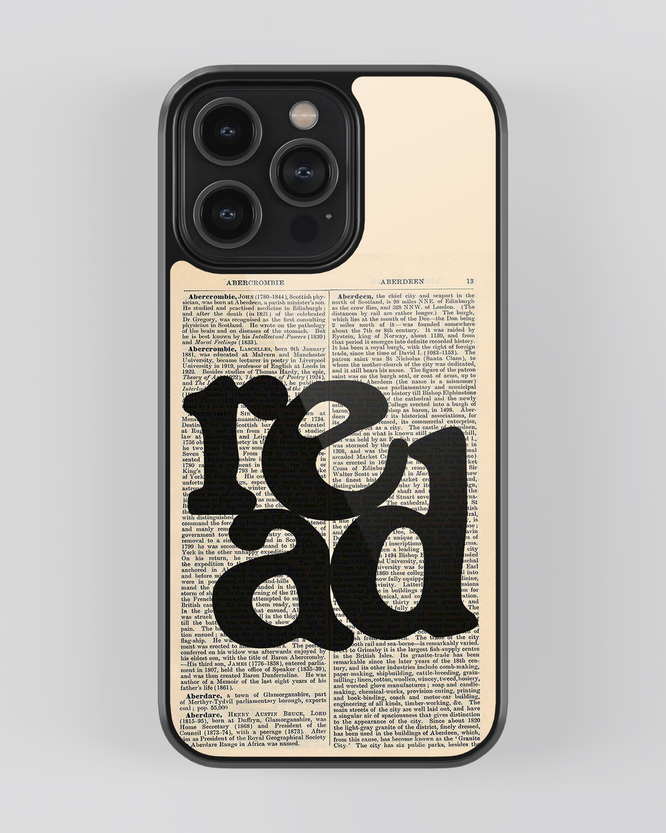 Whispers On Papers Mobile Cover (Read)
