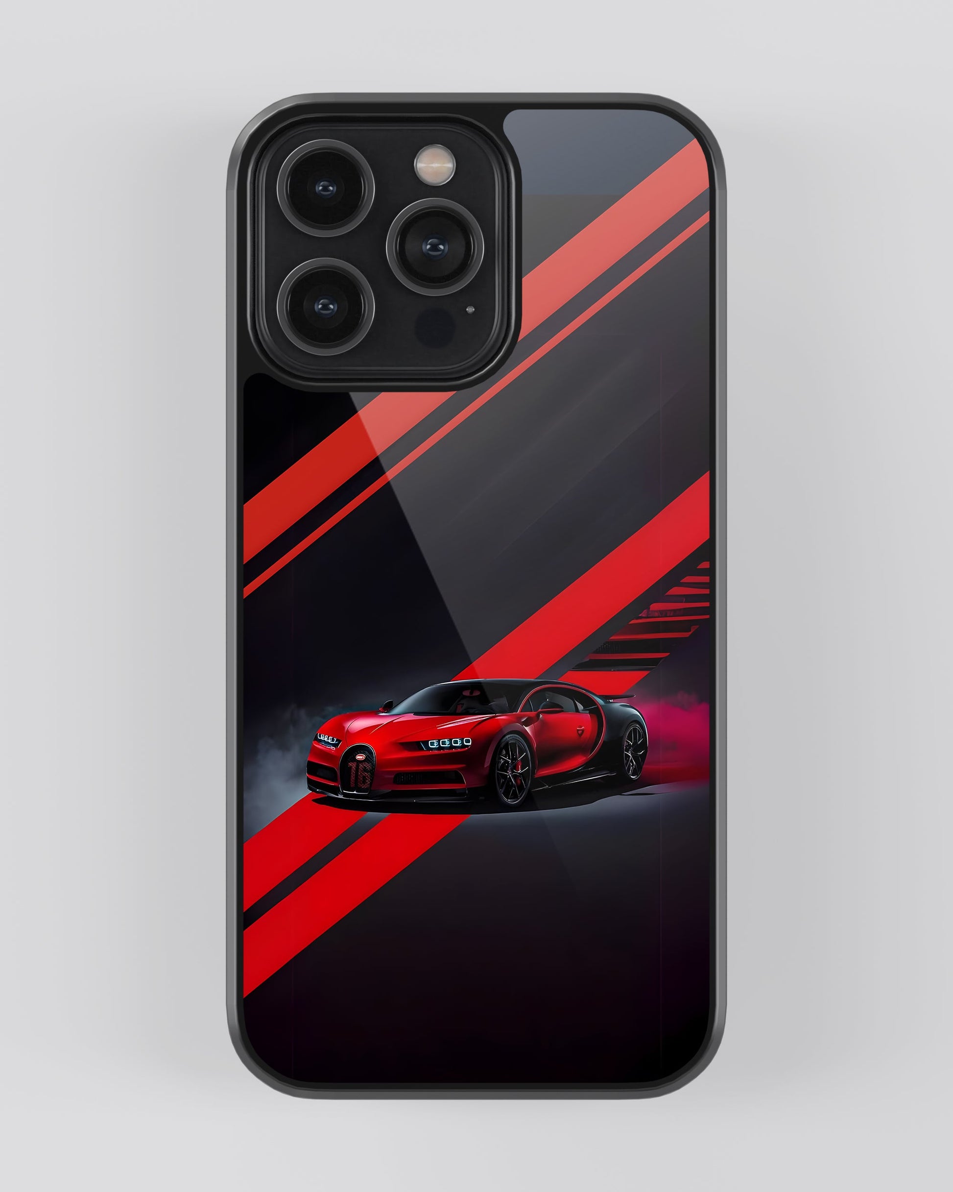 Sports Car Glass Mobile Cover