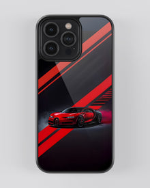 Sports Car Glass Mobile Cover
