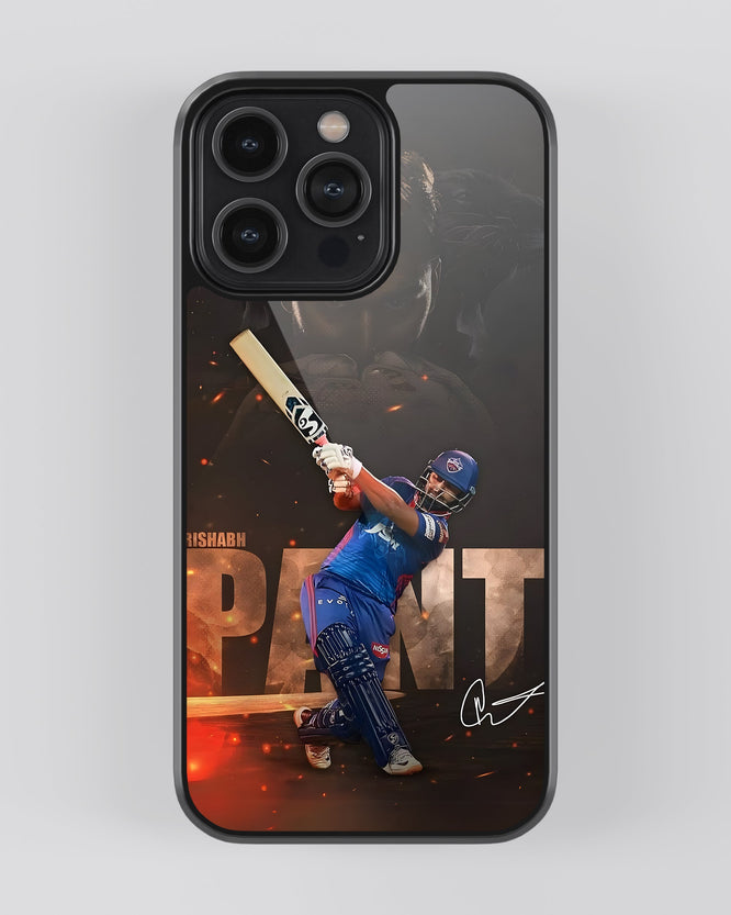 Cricket Mobile Cover (Rishabh Pant)