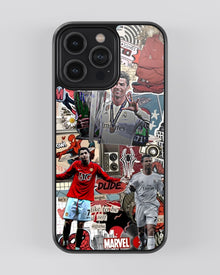 Football Glass Mobile Cover