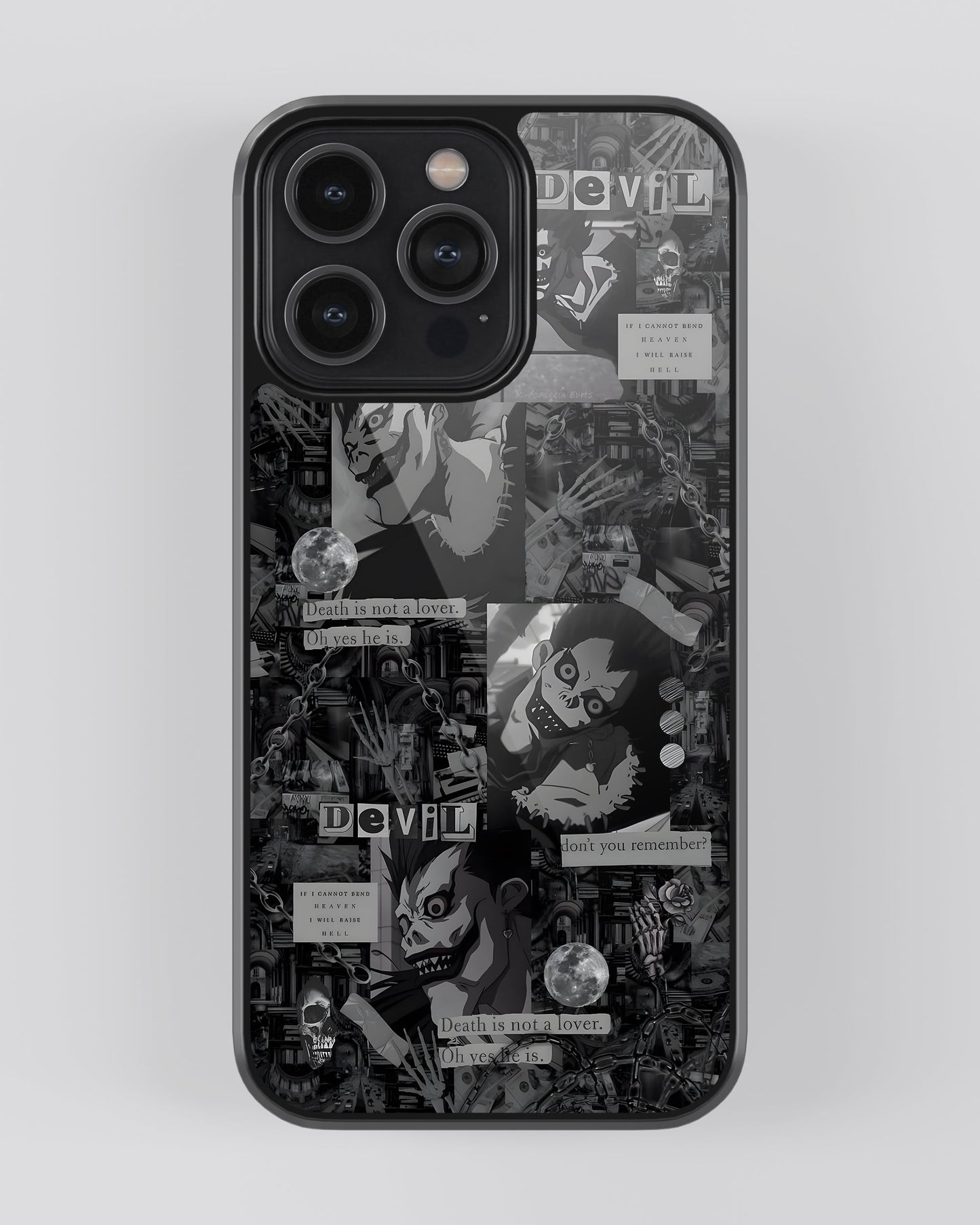 Death Note Glass Mobile Cover