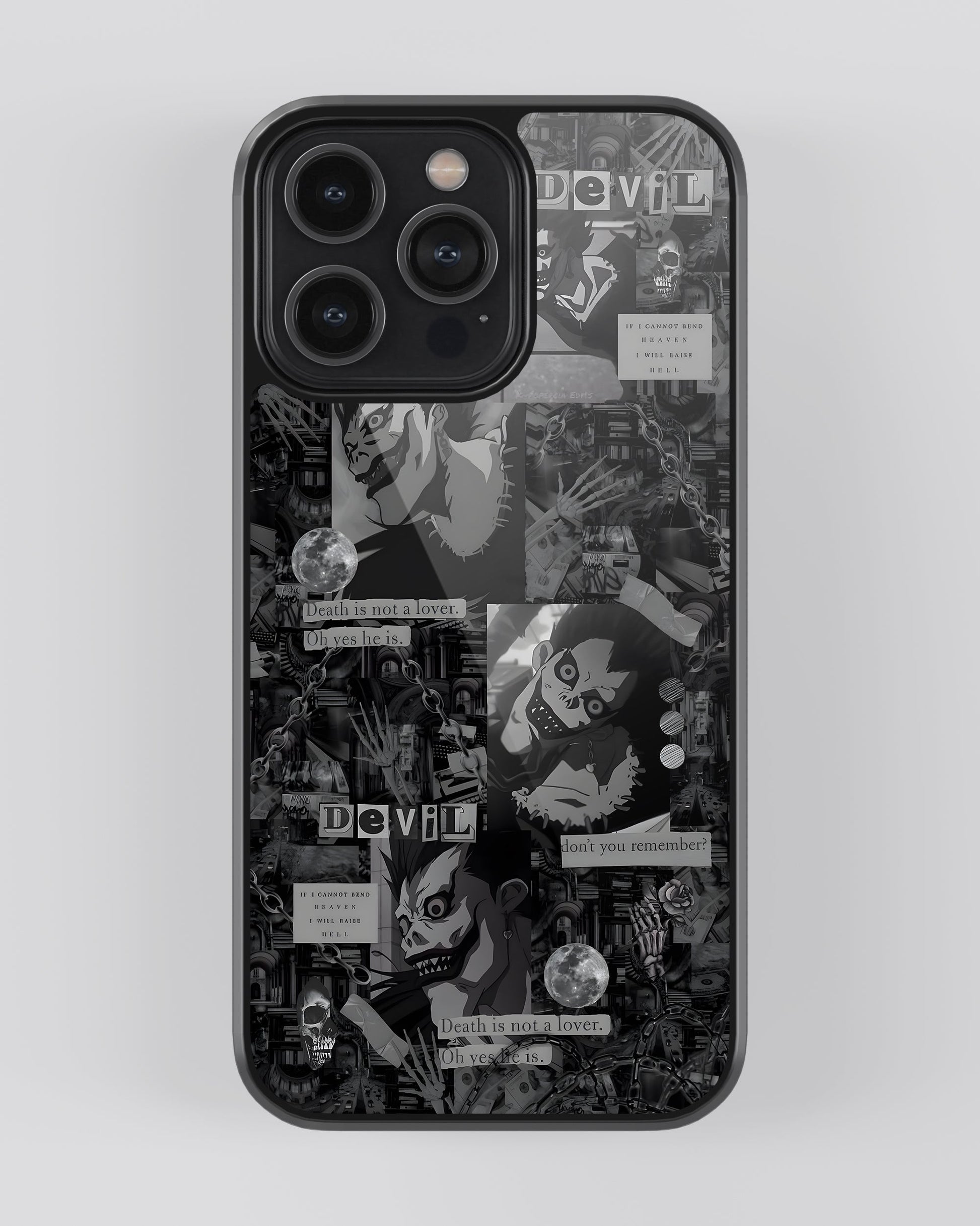 Death Note Glass Mobile Cover