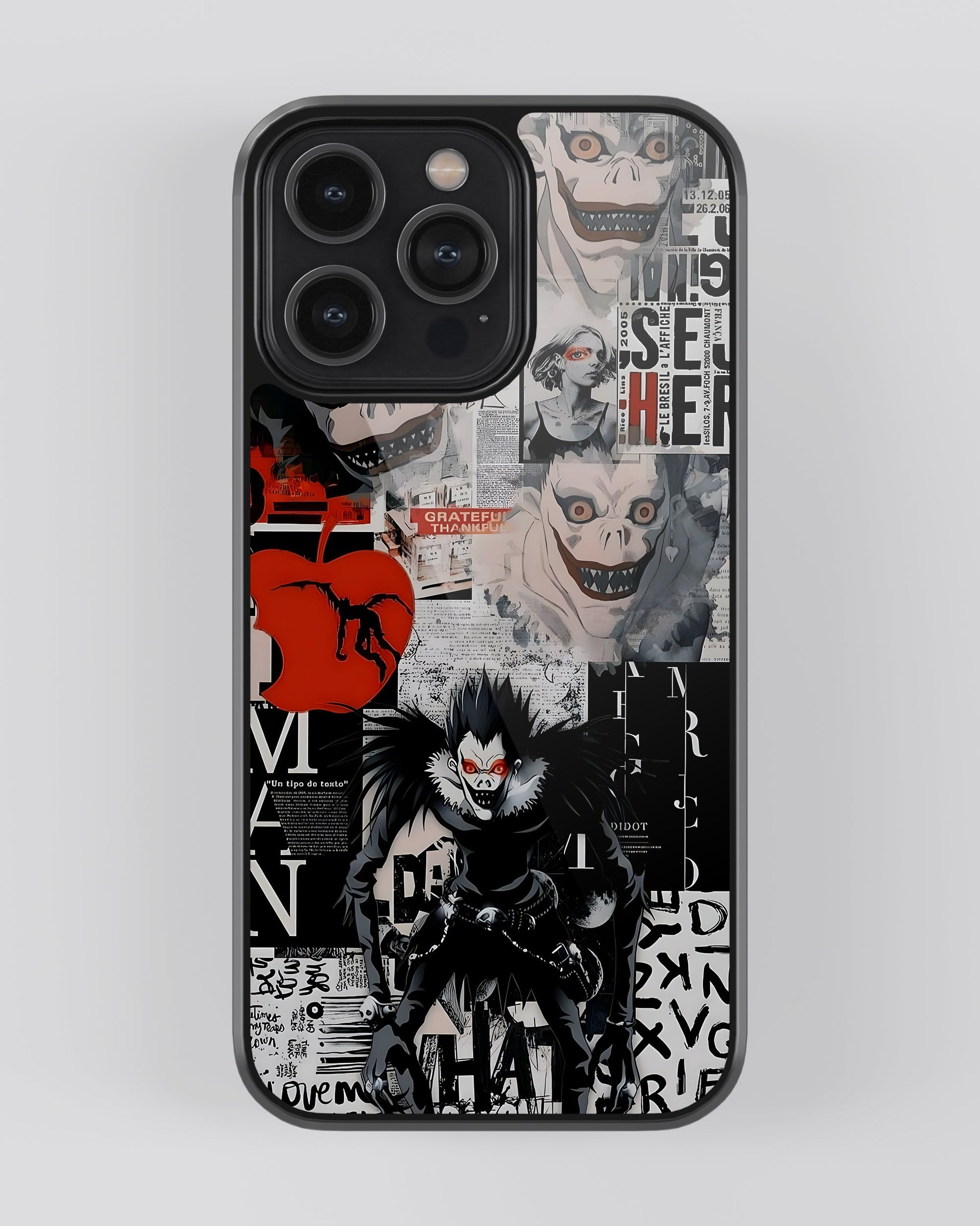 Death Note Glass Mobile Cover