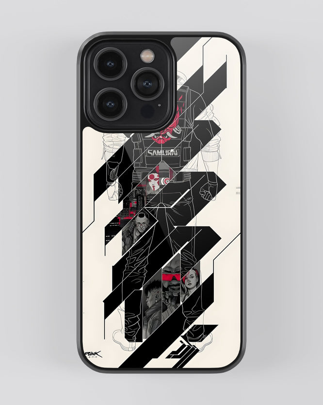 Cyberpunk Mobile Cover (Samurai)
