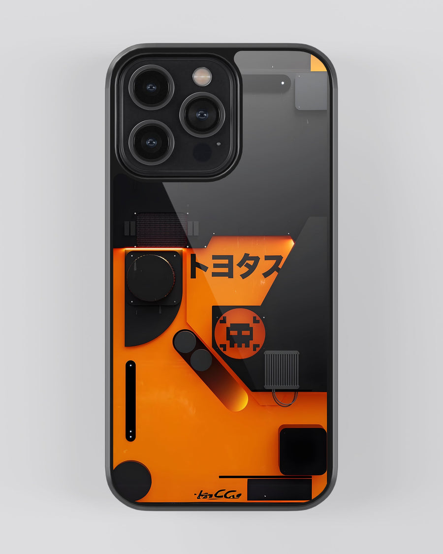 Cyberpunk Glass Mobile Cover
