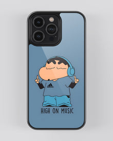 Cartoon Glass Mobile Cover