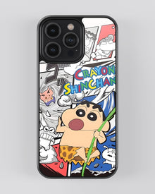 Cartoon Glass Mobile Cover