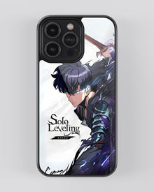 Solo Leveling Glass Mobile Cover