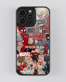 Marvel Glass Mobile Cover