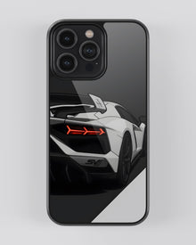 Sports Car Glass Mobile Cover