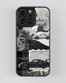 Sports Car Glass Mobile Cover