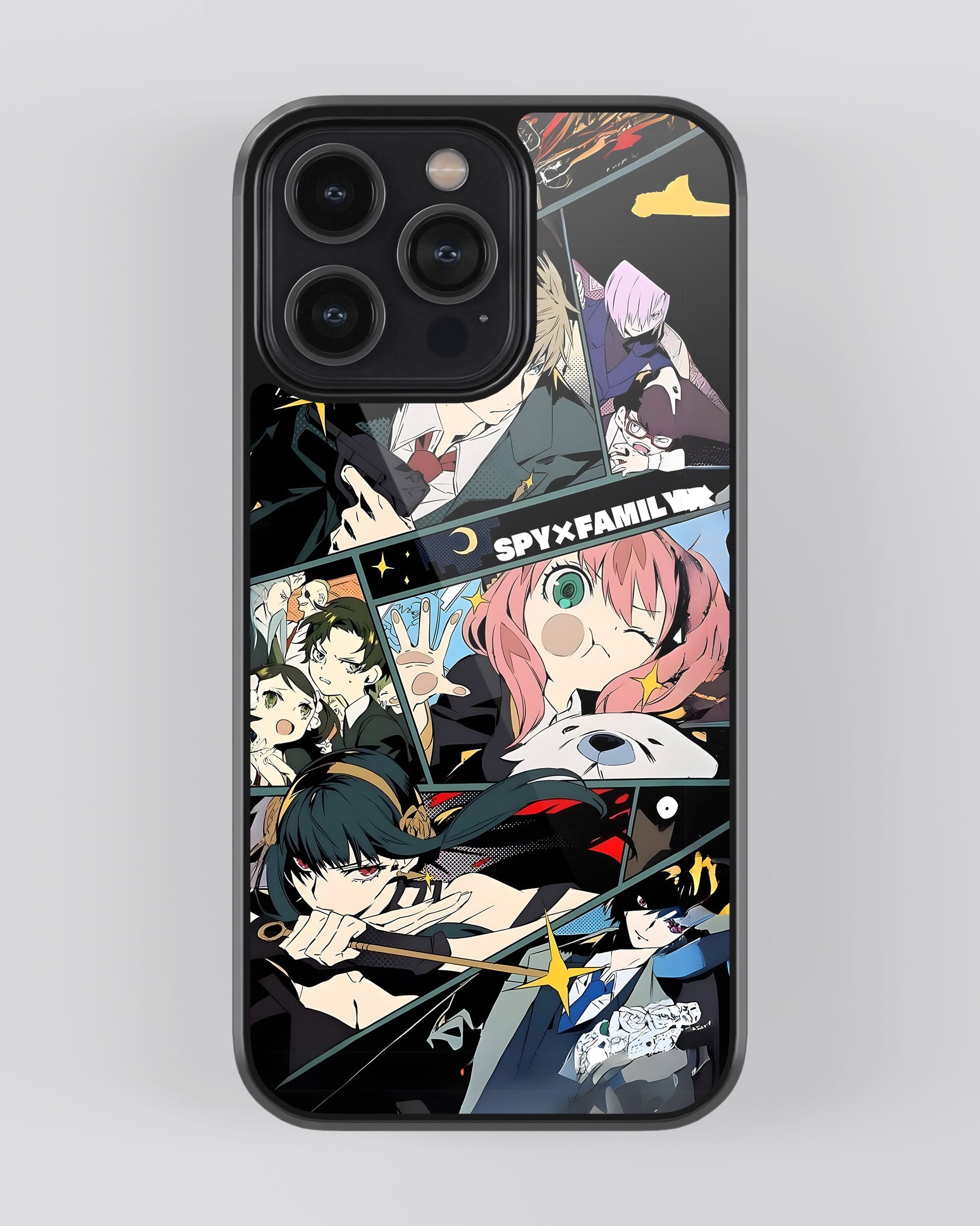 Spy X Family Glass Mobile Cover