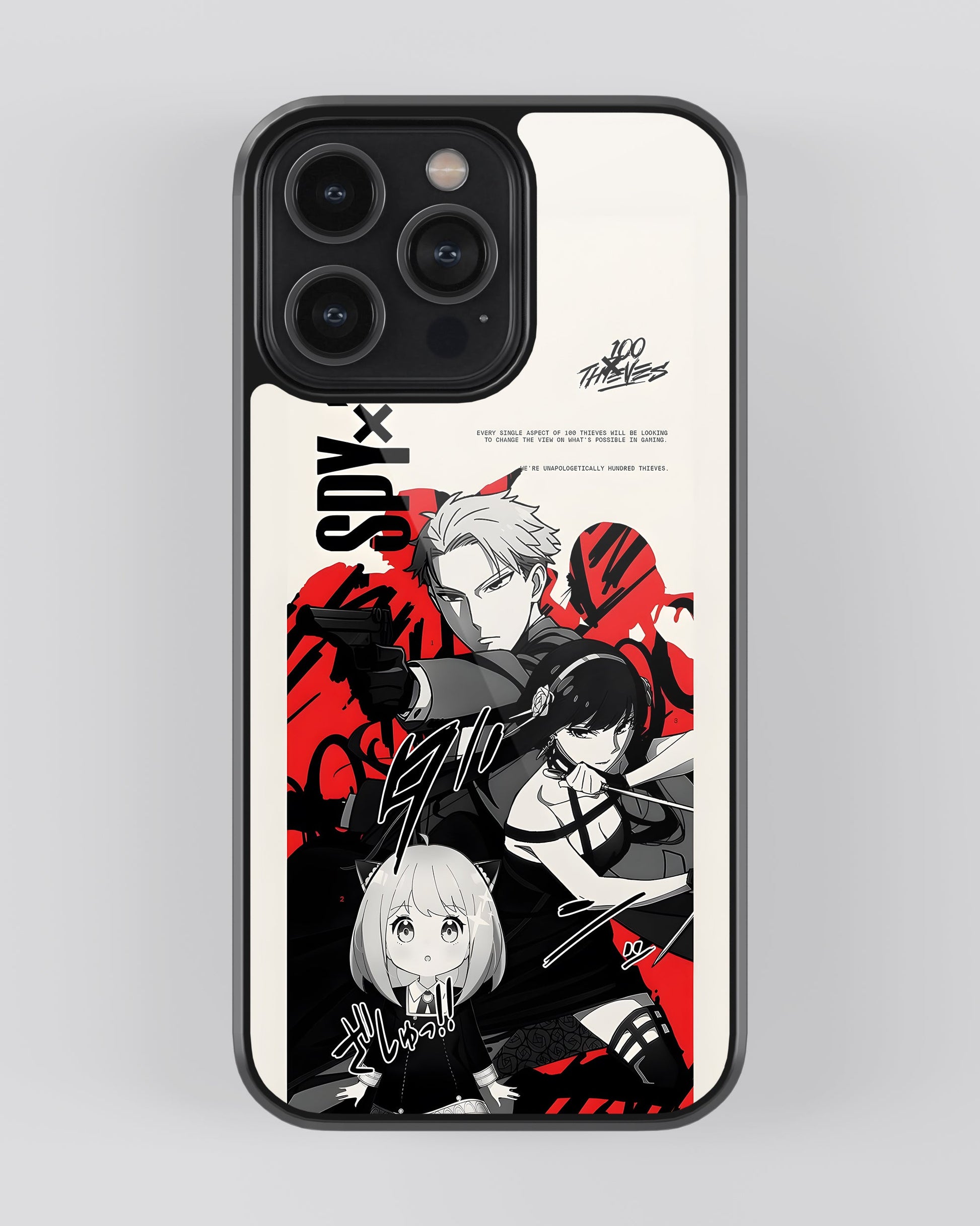 Spy X Family Glass Mobile Cover