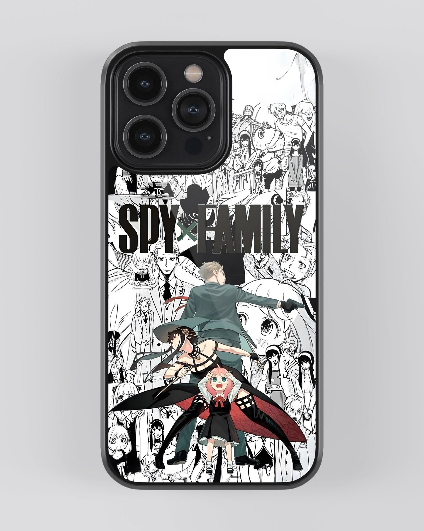 Spy X Family Glass Mobile Cover