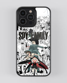 Spy X Family Glass Mobile Cover
